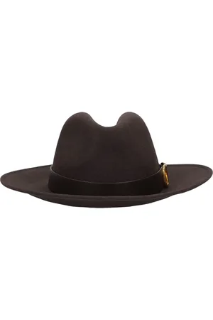 VALENTINO GARAVANI V Logo Signature Fedora Hat