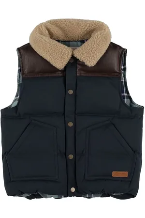 BONPOINT Doudoune Sleeveless Shearling Vest