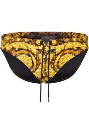 VERSACE Cocco Barocco Printed Tech Swimsuit