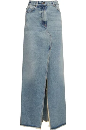 DARKPARK Emma Cotton Denim Long Skirt