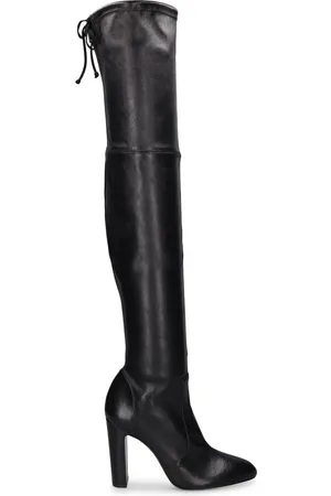 Stuart Weitzman 100mm Vidaland Leather Knee High Boots
