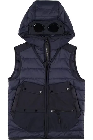 C.P. Company Nylon Puffer Vest W/goggles
