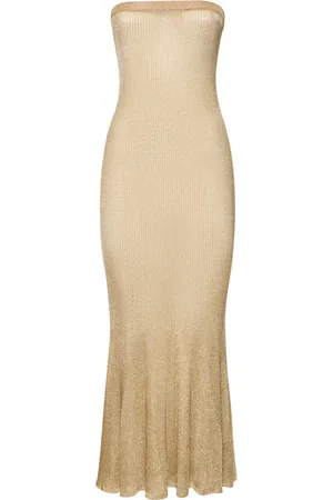 Interior The Cage Cotton Blend Midi Dress