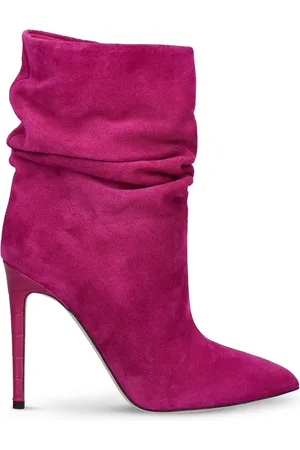 PARIS TEXAS 105mm Slouchy Suede Ankle Boots