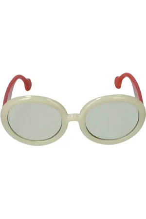 The Animals Observatory Logo Print Recycled Poly Sunglasses