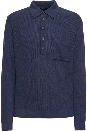 Frescobol Carioca Murilo Cotton & Wool Knit L/s Polo