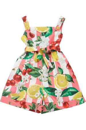 Dolce & Gabbana Printed Cotton Jumpsuit