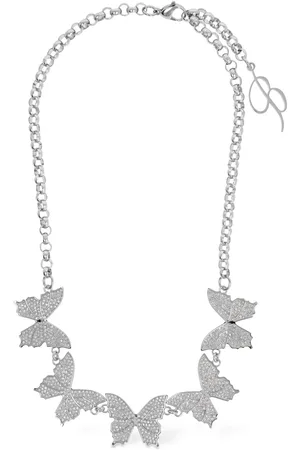 BLUMARINE Butterfly Crystal Choker