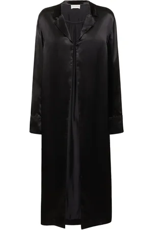 Loulou Studio Oyat Silk Blend Long Shirt