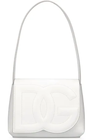 Dolce & Gabbana Logo Leather Shoulder Bag