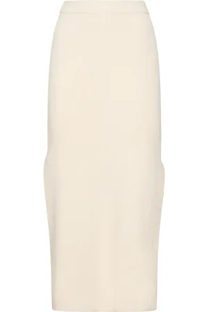 Loulou Studio Aalis Viscose Blend Skirt