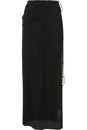 MAGDA BUTRYM Embellished Cutout Long Skirt