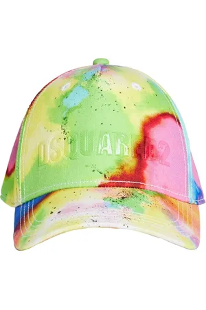 Dsquared2 Tie Dye Cotton Gabardine Baseball Hat
