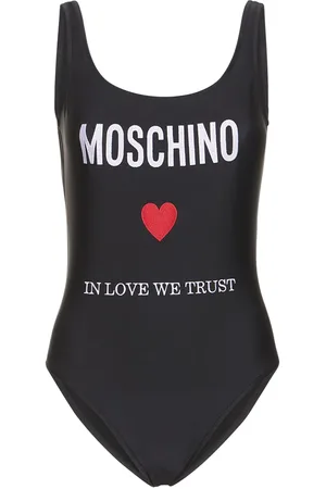 Moschino Logo Lycra One Piece Swimsuit