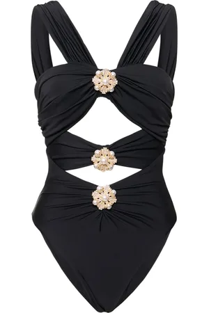 Self-Portrait Cutout One-piece Swimsuit