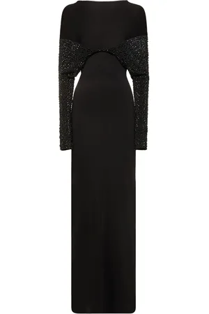 16Arlington Impala Embellished Jersey Long Dress