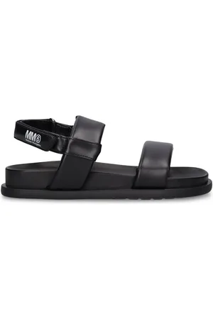 Maison Margiela Logo Print Strap Sandals