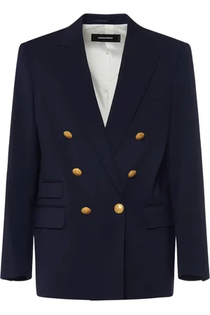 Dsquared2 Double Breasted Wool Blazer