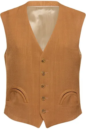 Blazé Milano Santana Peanut Feral Viscose Vest