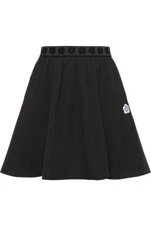 Kenzo Boke Pleated Mini Skirt