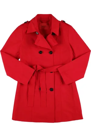 Max&Co. Ottoman Cotton & Nylon Trench Coat