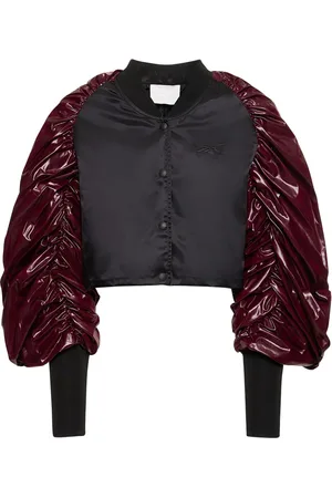 Reebok Puff Sleeve Bomber Jacket