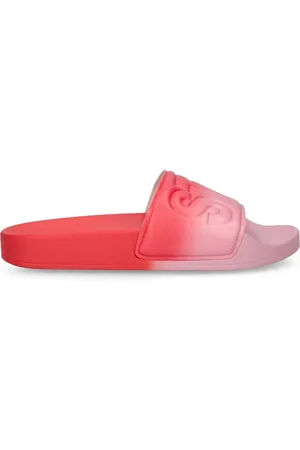 Stella McCartney Logo Embossed Rubber Slides