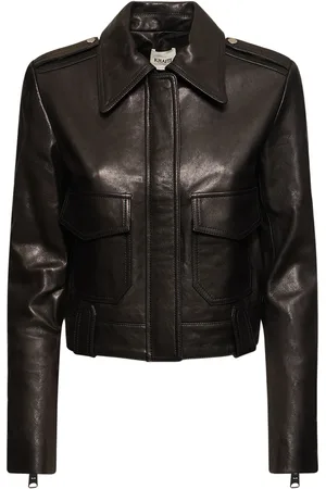 Khaite Cordelia Leather Jacket