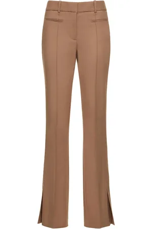 Helmut Lang Vent Wool Blend Bootcut Pants