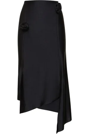 COPERNI Flower Stretch Jersey Midi Skirt