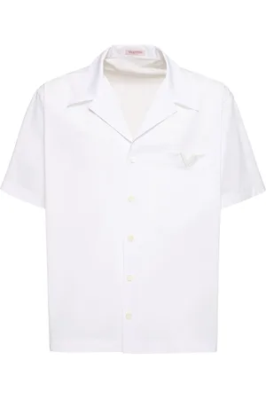 VALENTINO Short Sleeve Cotton Shirt