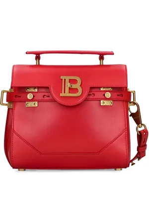 Balmain Bbuzz 23 Leather Shoulder Bag
