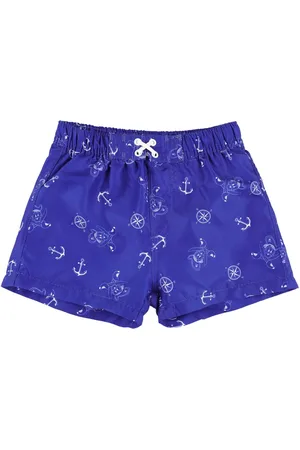 MONNALISA Printed Nylon Swim Shorts