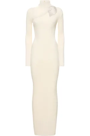 GIUSEPPE DI MORABITO Cotton Knitted Long Dress