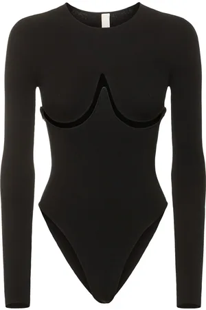 DION LEE Double Underwire Knit Bodysuit