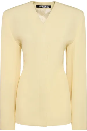 Jacquemus La Robe Cubo Crepe Mini Dress