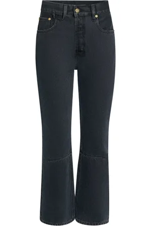 Jacquemus Le De-nîmes Court Flared Cropped Jeans