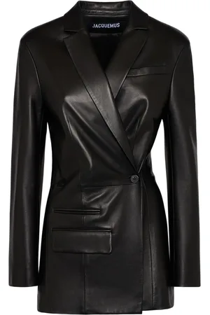 Jacquemus La Veste Tibau Cuir Leather Jacket
