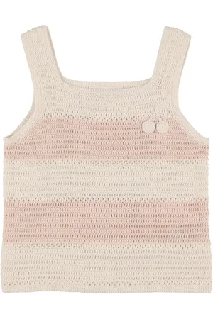 BONPOINT Hand-crocheted Cotton Crop Top