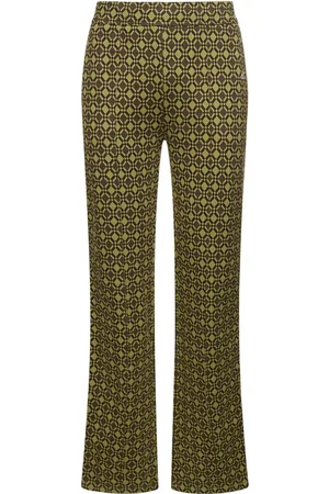 WALES BONNER Cotton Blend Jacquard Track Pants