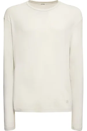 Jil Sander Cotton Long-sleeve T-shirt & Tank Top