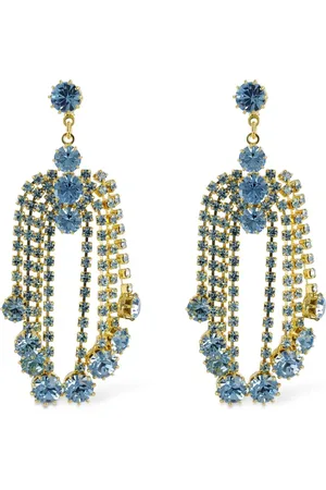 MAGDA BUTRYM Crystal Pendant Earrings