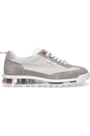 Thom Browne Tech Runner Seersucker Low Top Sneakers
