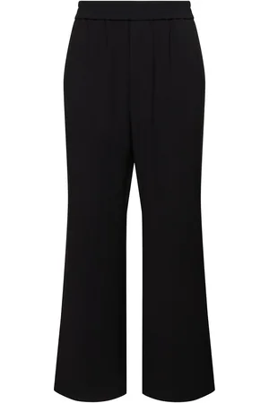 Ami Wool Blend Wide Pants