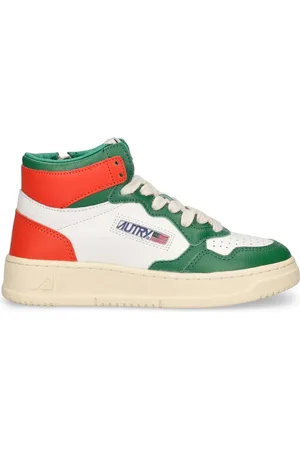 Autry Medalist Two-tone Mid Sneakers