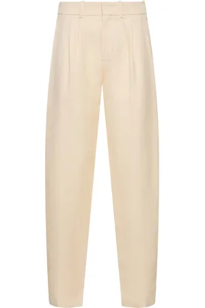 Ralph Lauren Pleated Linen & Silk Pants