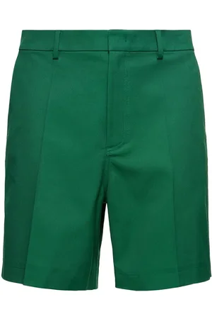 VALENTINO V Detail Cotton Bermuda Shorts