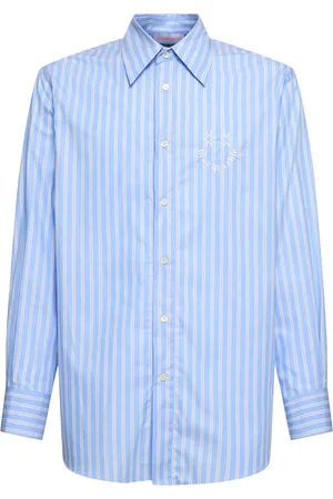 Bluemarble Smiley Striped Cotton Poplin Shirt