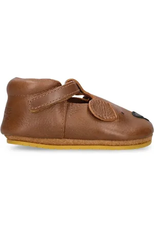 Donsje boat-patch leather sandals - Brown