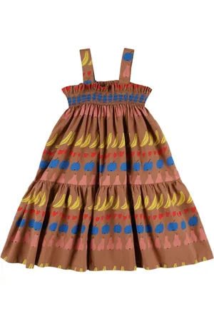 Jelly Mallow Tiered Cotton Dress